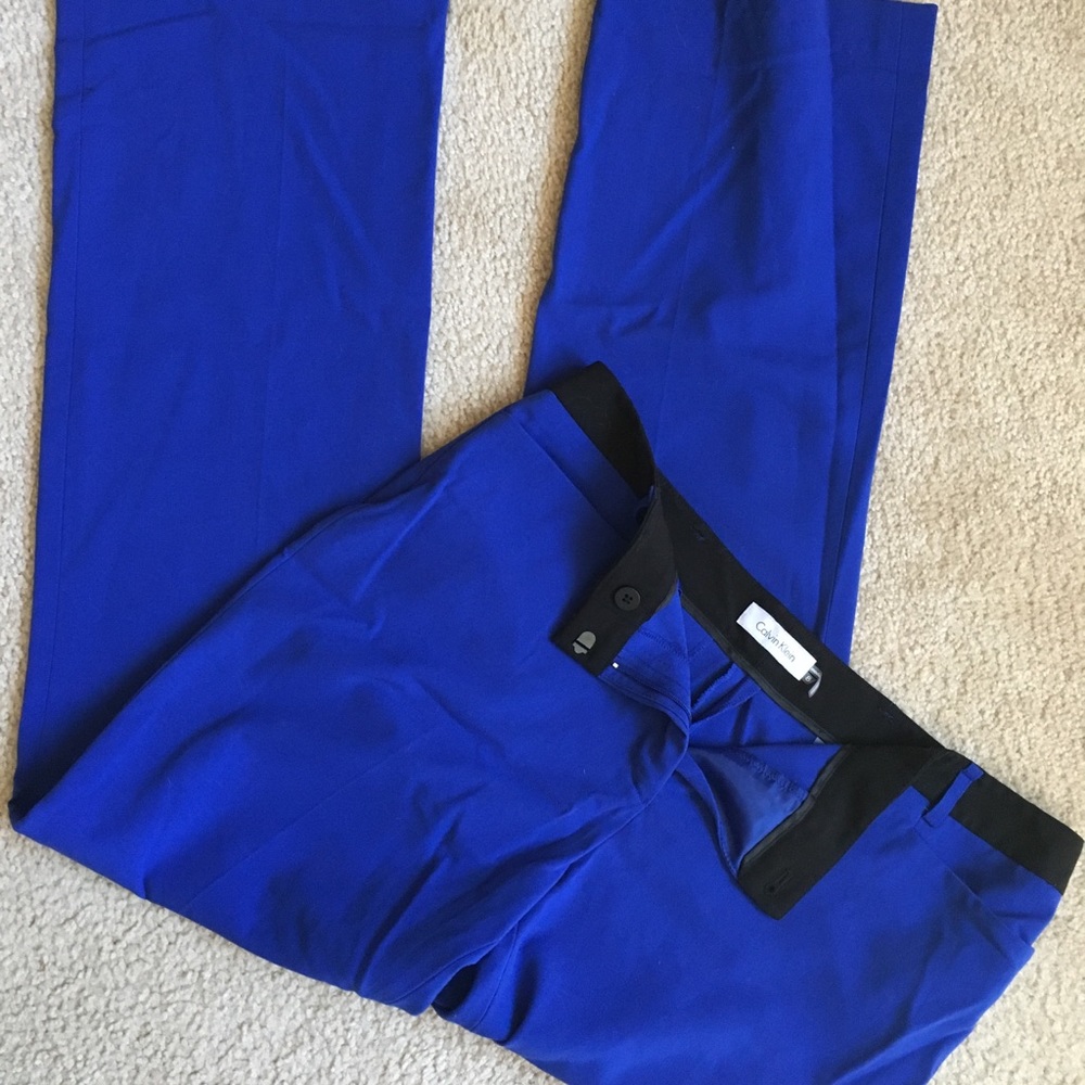 Calvin Klein Blue Trouser